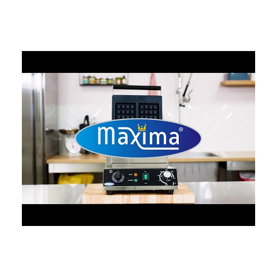 Maxima Gastro Waffelmacher - 2 Stücke - Belgier 6 Maxima Gastro Waffelmacher - 2 Stücke - Belgier