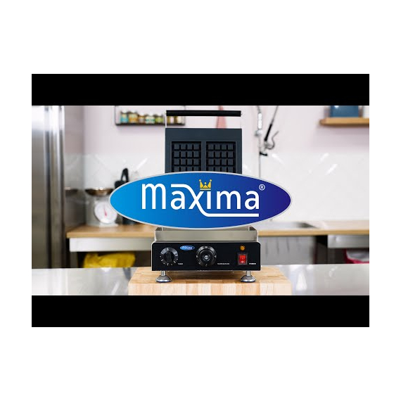 Maxima Gastro Waffelmacher - 2 Stücke - Belgier 7 Maxima Gastro Waffelmacher - 2 Stücke - Belgier
