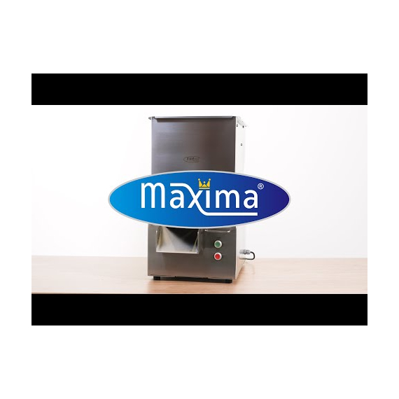 Maxima Gastro Pommes-Frites-Schneider - Bis zu 1,500 kg/h Ausgang - Verschiedene Pommesgrößen - Elektrisch 9 Maxima Gastro Pommes-Frites-Schneider - Bis zu 1,500 kg/h Ausgang - Verschiedene Pommesgrößen - Elektrisch