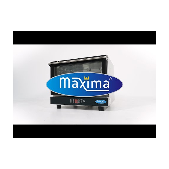 Maxima Gastro Combi - Dampfofen - Passt 4 Tabletts (1/1GN / 60 x 40 cm) - Digital Anzeige - 400 V 8 Maxima Gastro Combi - Dampfofen - Passt 4 Tabletts (1/1GN / 60 x 40 cm) - Digital Anzeige - 400 V