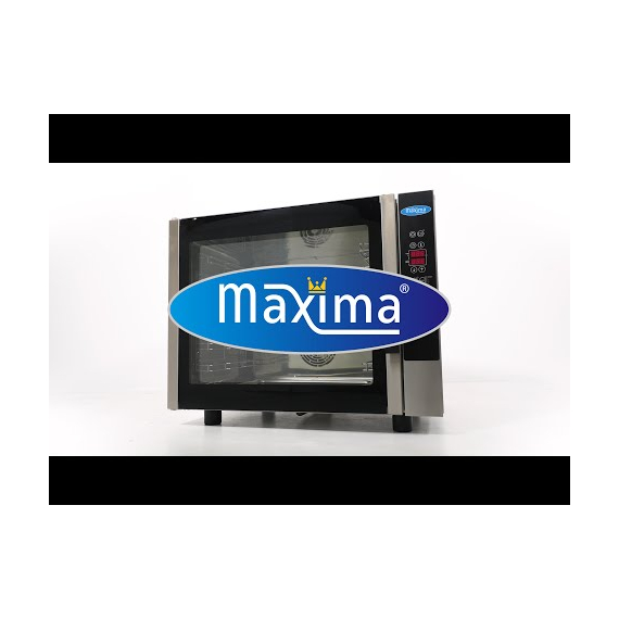 Maxima Gastro Combi - Dampfofen - Passt 6 Tabletts (1/1 GN / 60 x 40 cm) - Digital Anzeige - 400 V 9 Maxima Gastro Combi - Dampfofen - Passt 6 Tabletts (1/1 GN / 60 x 40 cm) - Digital Anzeige - 400 V