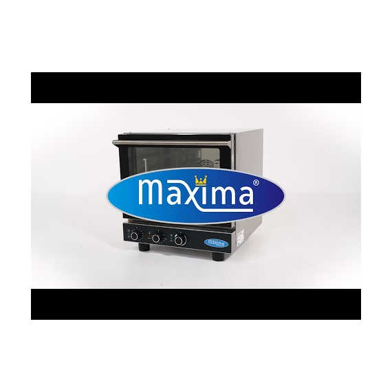 Maxima Gastro Combi - Dampfofen - Passt 4 Tabletts (1/1 GN / 60 x 40 cm) - Analog - 400V 8 Maxima Gastro Combi - Dampfofen - Passt 4 Tabletts (1/1 GN / 60 x 40 cm) - Analog - 400V