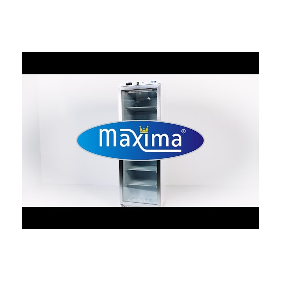 Maxima Gastro Gefrierschrank - 600 l - 6 Feste Regale - Schwarz 6 Maxima Gastro Gefrierschrank - 600 l - 6 Feste Regale - Schwarz