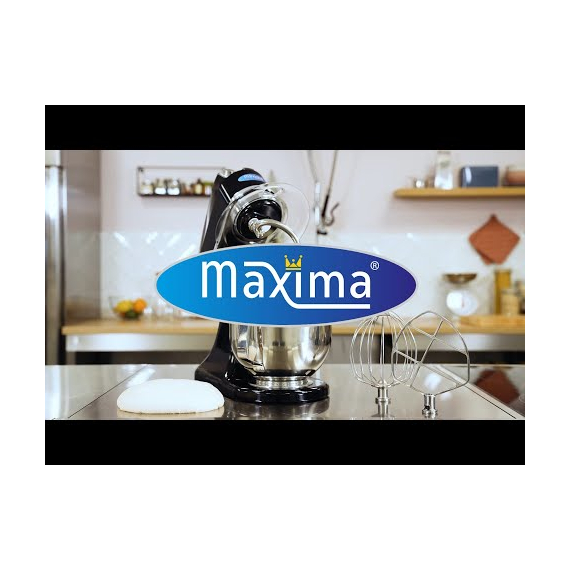Maxima Gastro Planetenmischer - 7 l - Bis zu 2 kg Teig - Weiß 2 Maxima Gastro Planetenmischer - 7 l - Bis zu 2 kg Teig - Weiß
