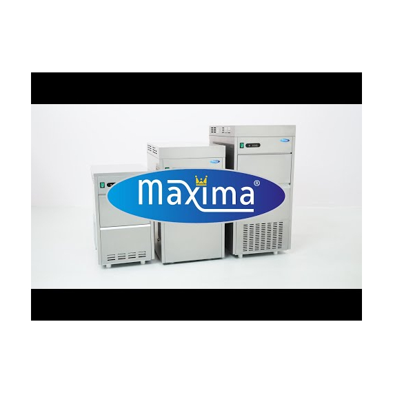Maxima Gastro Eiswürfelmaschinen - 45 kg/Tag - Kugelwürfel - Wasser Gekühlt 7 Maxima Gastro Eiswürfelmaschinen - 45 kg/Tag - Kugelwürfel - Wasser Gekühlt