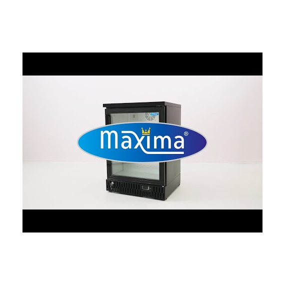 Maxima Gastro Getränke Kühlschrank - 1 Scharnier -Tür - 2 verstellbare Regale 6 Maxima Gastro Getränke Kühlschrank - 1 Scharnier -Tür - 2 verstellbare Regale