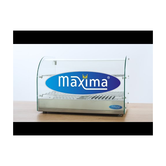 Maxima Gastro Wärmevitrine - 45 l - 55 cm - 2 Regale 4 Maxima Gastro Wärmevitrine - 45 l - 55 cm - 2 Regale