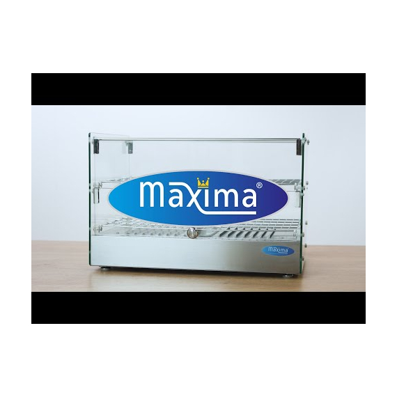 Maxima Gastro Wärmevitrine - 50 l - 55 cm - 2 Regale 6 Maxima Gastro Wärmevitrine - 50 l - 55 cm - 2 Regale