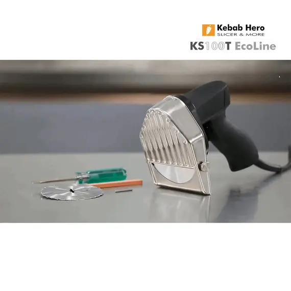 Kebab Hero KS100T EcoLine Dönermesser Ø 100 mm 4 Kebab Hero KS100T EcoLine Dönermesser Ø 100 mm
