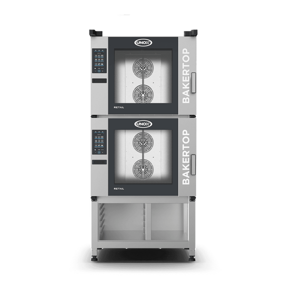 UNOX BAKERTOP RETAIL XETC-12EU-YPRMN – Professioneller Ladenbackofen für Supermarkt-Bäckereien, Türöffnung Rechts UNOX BAKERTOP RETAIL XETC-12EU-YPRMN – Professioneller Ladenbackofen für Supermarkt-Bäckereien, Türöffnung Rechts