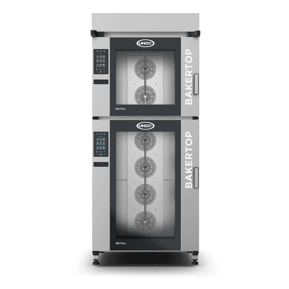 UNOX BAKERTOP RETAIL XETC-18EU-YPRMA – Professioneller Ladenbackofen für Supermarkt-Bäckereien, Türöffnung Rechts UNOX BAKERTOP RETAIL XETC-18EU-YPRMA – Professioneller Ladenbackofen für Supermarkt-Bäckereien, Türöffnung Rechts