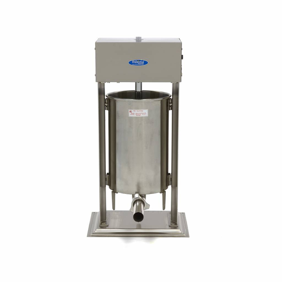 Maxima Gastro Wurstfüller - 20 l - Automatisch - Vertikal - inkl. 4 Füllrohre 1 Maxima Gastro Wurstfüller - 20 l - Automatisch - Vertikal - inkl. 4 Füllrohre