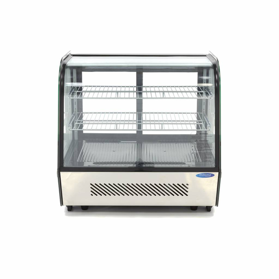 Maxima Gastro Glastürkühlschränke - 120 l - 70 cm - Hintere Schiebetüren 1 Maxima Gastro Glastürkühlschränke - 120 l - 70 cm - Hintere Schiebetüren