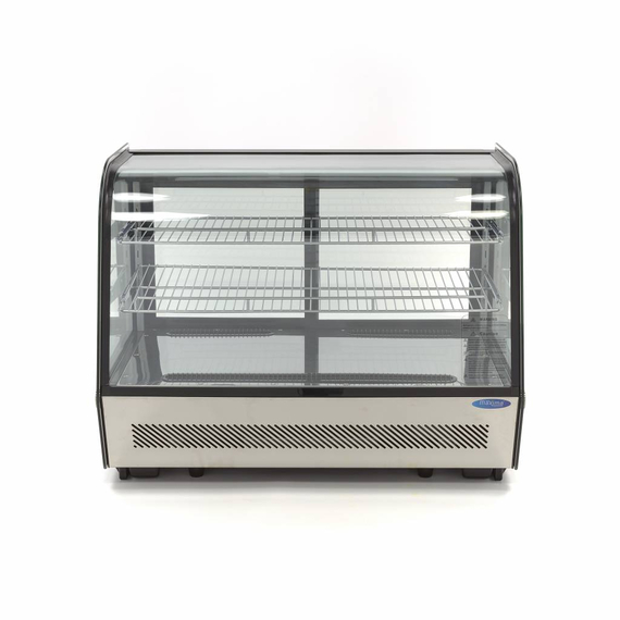 Maxima Gastro Glastürkühlschränke - 160 l - 88 cm - Hintere Schiebetüren 1 Maxima Gastro Glastürkühlschränke - 160 l - 88 cm - Hintere Schiebetüren