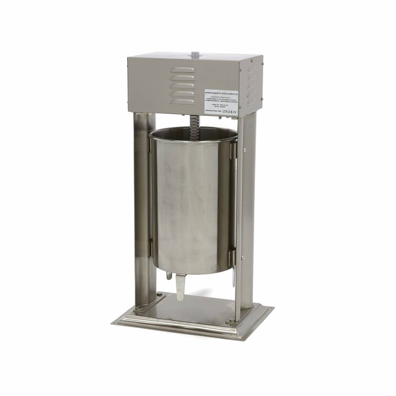 Maxima Gastro Wurstfüller - 20 l - Automatisch - Vertikal - inkl. 4 Füllrohre 4 Maxima Gastro Wurstfüller - 20 l - Automatisch - Vertikal - inkl. 4 Füllrohre