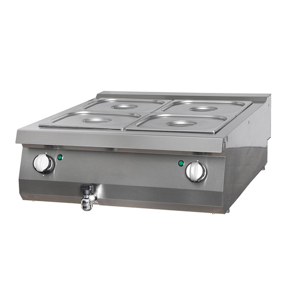 Maxima Gastro Heavy Duty Bain Marie - Doppeleinheit - 70 cm Tief - Elektrisch Maxima Gastro Heavy Duty Bain Marie - Doppeleinheit - 70 cm Tief - Elektrisch