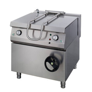 Maxima Gastro Heavy Duty Kippbratpfanne - 50 l - Doppeleinheit - 70 cm Tief - Elektrisch