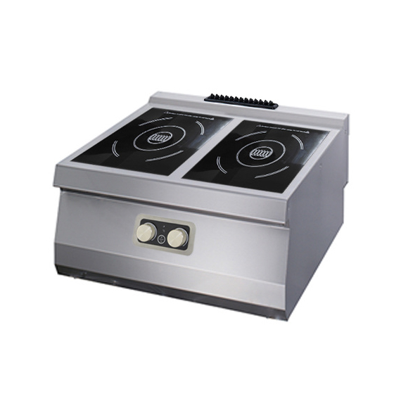 Maxima Gastro Heavy Duty Kochfeld - 2 Brenner - Induktion - Doppeleinheit - 70 cm Tief - Elektrisch Maxima Gastro Heavy Duty Kochfeld - 2 Brenner - Induktion - Doppeleinheit - 70 cm Tief - Elektrisch