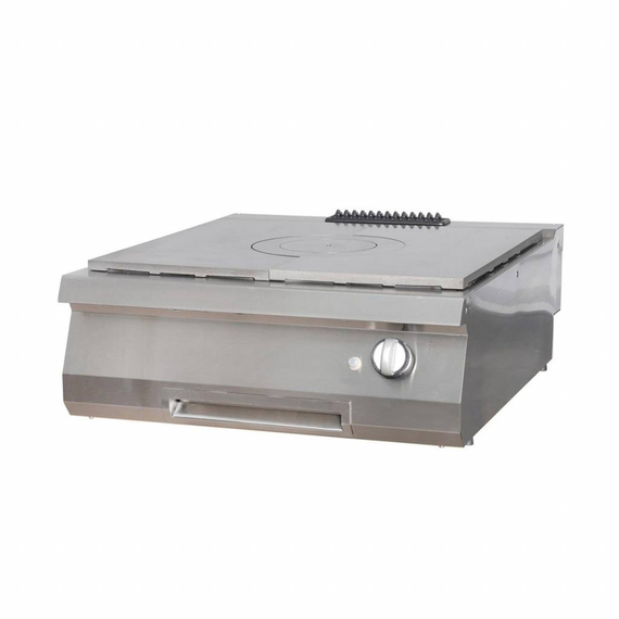 Maxima Gastro Heavy Duty Glühplattenherd - 1 Brenner - Doppeleinheit - 70 cm Tief - Gas Maxima Gastro Heavy Duty Glühplattenherd - 1 Brenner - Doppeleinheit - 70 cm Tief - Gas
