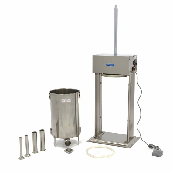 Maxima Gastro Wurstfüller - 20 l - Automatisch - Vertikal - inkl. 4 Füllrohre 7 Maxima Gastro Wurstfüller - 20 l - Automatisch - Vertikal - inkl. 4 Füllrohre