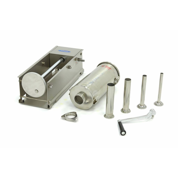 Maxima Gastro Wurstfüller - 5 l - Horizontal - inkl. 4 Füllrohre 5 Maxima Gastro Wurstfüller - 5 l - Horizontal - inkl. 4 Füllrohre