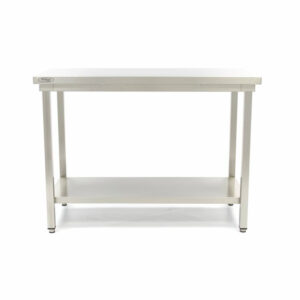 Maxima Gastro Edelstahltisch - 160 x 70 cm - Einstellbare Höhe