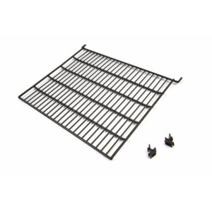 Maxima Shelf Showcase Incl. 2 Clips Black for Refigurated Display Case 235L