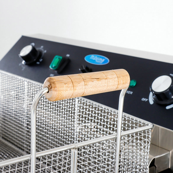 Maxima Gastro Fritteuse - 45 l - 1 Korb - mitAblasshahn - 400 V 3 Maxima Gastro Fritteuse - 45 l - 1 Korb - mitAblasshahn - 400 V