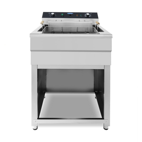 Maxima Gastro Fritteuse - 45 l - 1 Korb - mitAblasshahn - 400 V 1 Maxima Gastro Fritteuse - 45 l - 1 Korb - mitAblasshahn - 400 V