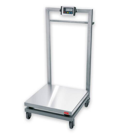 ADE Mobile Wägestation, Serie ADE MWS + EH, 150 kg ADE Mobile Wägestation, Serie ADE MWS + EH, 150 kg