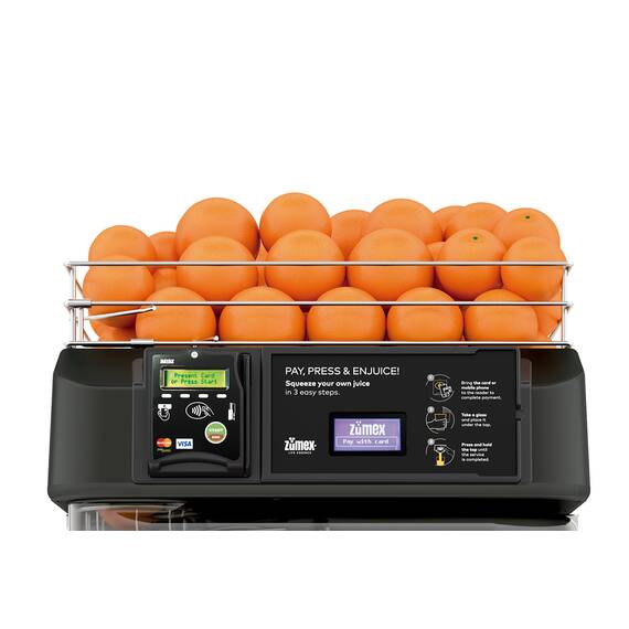 Zumex Saftpresse New Versatile Pro Cashless - Schwarz 2 Zumex Saftpresse New Versatile Pro Cashless - Schwarz