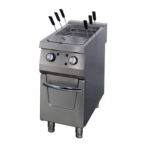 Maxima Gastro Premium Nudelkocher - Einzeleinheit - 90 cm Tief - Elektrisch - 400 V Maxima Gastro Premium Nudelkocher - Einzeleinheit - 90 cm Tief - Elektrisch - 400 V