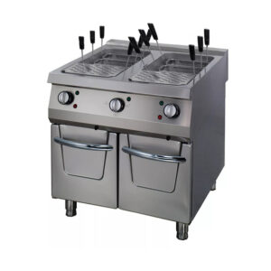 Maxima Gastro Premium Nudelkocher - Doppeleinheit - 90 cm Tief - Elektrisch - 400 V