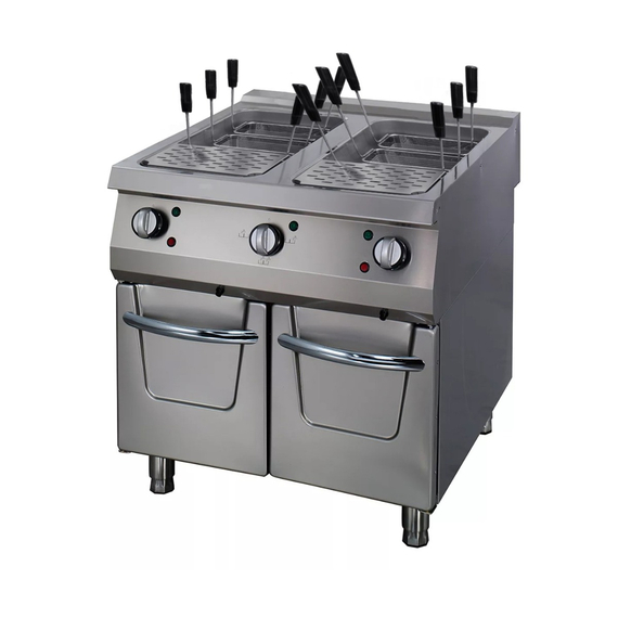 Maxima Gastro Premium Nudelkocher - Doppeleinheit - 90 cm Tief - Elektrisch - 400 V Maxima Gastro Premium Nudelkocher - Doppeleinheit - 90 cm Tief - Elektrisch - 400 V