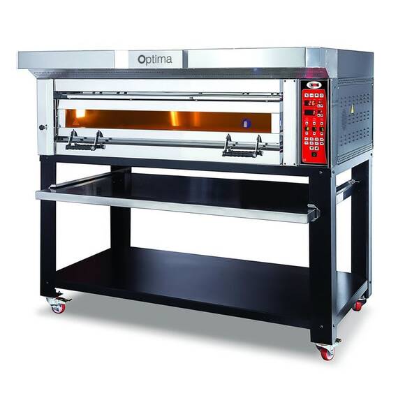 GMG Bäckerei- & Konditoreiofen PB1T-128 mit 1 Backkammer, Vollschamott, und Untergestell GMG Bäckerei- & Konditoreiofen PB1T-128 mit 1 Backkammer, Vollschamott, und Untergestell
