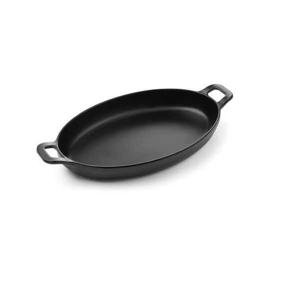 Fine Dine Miniatur-Pfanne, oval, Schwarz, 263x140x(H)37mm 2 Fine Dine Miniatur-Pfanne, oval, Schwarz, 263x140x(H)37mm