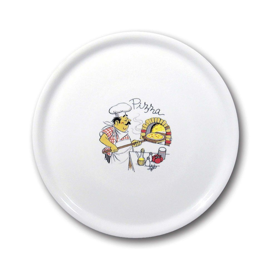 Hendi Pizzateller Traditional, Weiß, ⌀330mm 1 Hendi Pizzateller Traditional, Weiß, ⌀330mm