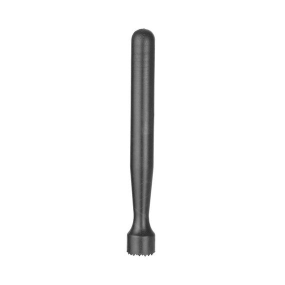 BarUp Cocktail-Stößel, gezahnt, Schwarz, ⌀34x207mm 2 BarUp Cocktail-Stößel, gezahnt, Schwarz, ⌀34x207mm