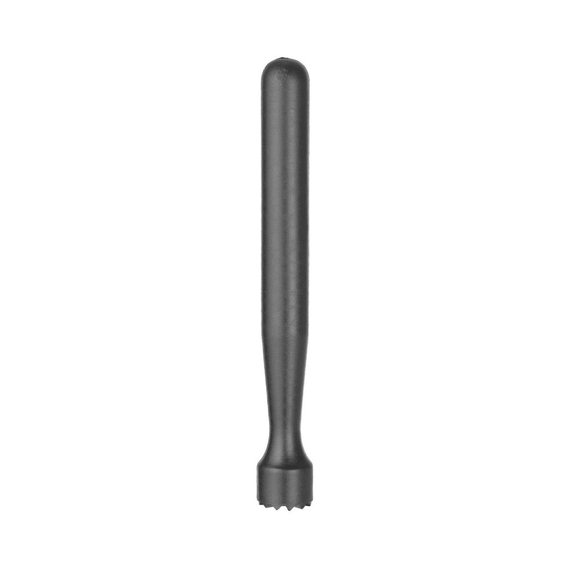 BarUp Cocktail-Stößel, sternförmig gezahnt, Schwarz, ⌀34x207mm 2 BarUp Cocktail-Stößel, sternförmig gezahnt, Schwarz, ⌀34x207mm