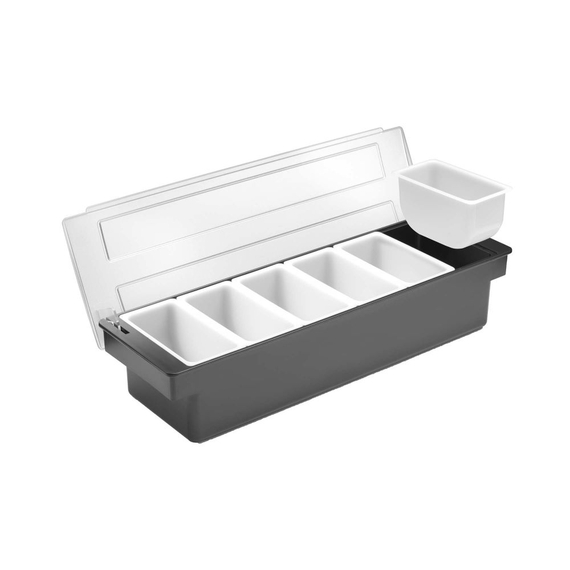 BarUp Zutatenbehälter – 6 Fächer, 480x150x(H)100mm 4 BarUp Zutatenbehälter – 6 Fächer, 480x150x(H)100mm