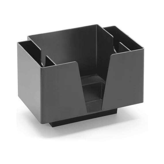 BarUp Barcaddy - 3 Fächer, Schwarz, 193x143x(H)136mm 1 BarUp Barcaddy - 3 Fächer, Schwarz, 193x143x(H)136mm