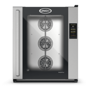 UNOX BAKERLUX SHOP.Pro™ MASTER Camilla.Matic XEFR-10EU-EMLV – Heißluftofen & Konvektionsofen mit Dampffunktion, Türöffnung Links