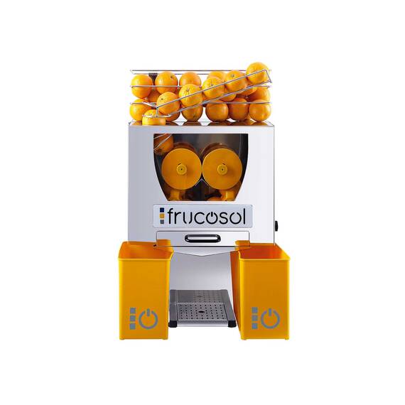 Frucosol F 50 Automatische Fruchtsaftpresse mit Zuführungsschiene 1 Frucosol F 50 Automatische Fruchtsaftpresse mit Zuführungsschiene