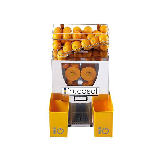 Frucosol F 50 Automatische Fruchtsaftpresse mit Zuführungsschiene 3 Frucosol F 50 Automatische Fruchtsaftpresse mit Zuführungsschiene