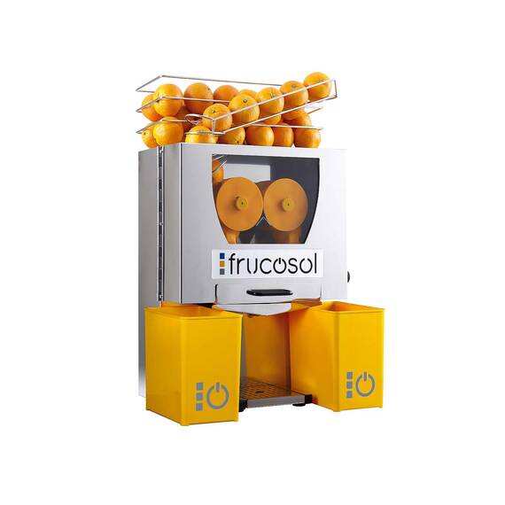 Frucosol F 50 Automatische Fruchtsaftpresse mit Zuführungsschiene 2 Frucosol F 50 Automatische Fruchtsaftpresse mit Zuführungsschiene