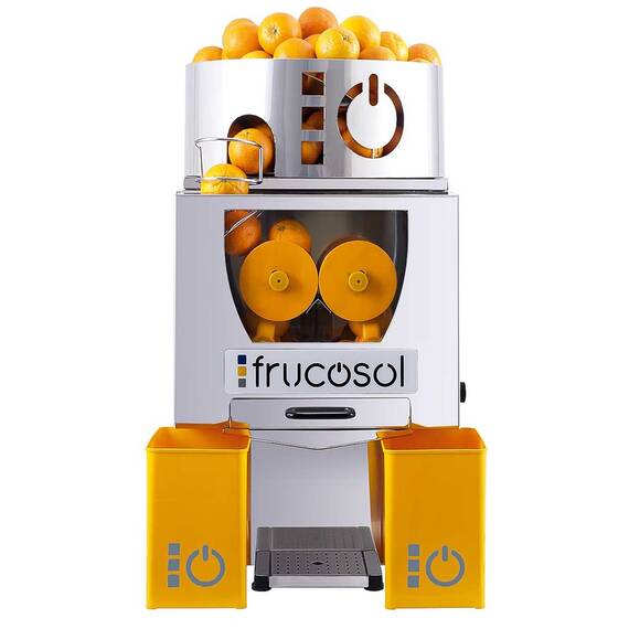 Frucosol F-50 A Automatische Fruchtsaftpresse mit 12 kg Behälter Frucosol F-50 A Automatische Fruchtsaftpresse mit 12 kg Behälter