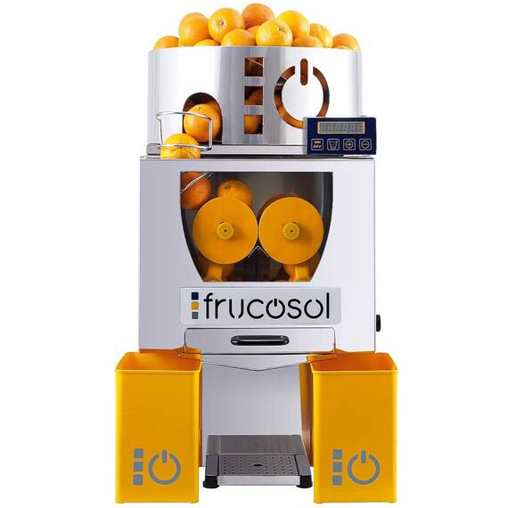 Frucosol F-50 AC Automatische Fruchtsaftpresse mit 12 kg Behälter Digital Frucosol F-50 AC Automatische Fruchtsaftpresse mit 12 kg Behälter Digital