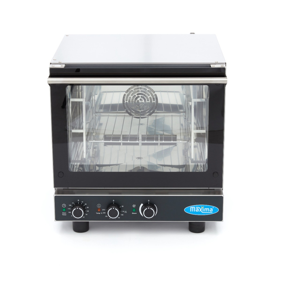 Maxima Gastro Combi - Dampfofen - Passt 4 x 2/3 GN Tabletts - Analog 1 Maxima Gastro Combi - Dampfofen - Passt 4 x 2/3 GN Tabletts - Analog