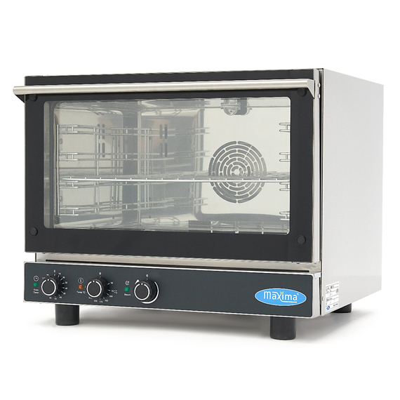 Maxima Gastro Combi - Dampfofen - Passt 4 Tabletts (1/1 GN / 60 x 40 cm) - Analog - 400V Maxima Gastro Combi - Dampfofen - Passt 4 Tabletts (1/1 GN / 60 x 40 cm) - Analog - 400V