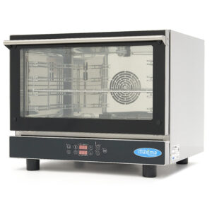 Maxima Gastro Combi - Dampfofen - Passt 4 Tabletts (1/1GN / 60 x 40 cm) - Digital Anzeige - 400 V